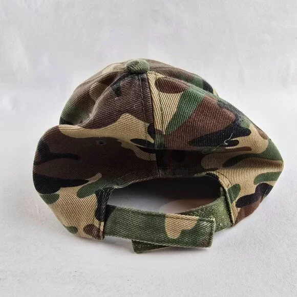 Baltimore Orioles Camo Hat Green Orange Logo Adjustable Baseball Cap MLB Casual - Picture 5 of 7